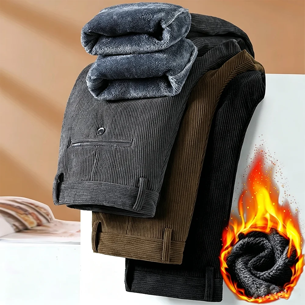 Corduroy Pant Warm - Pantalon en velours côtelé polaire pour