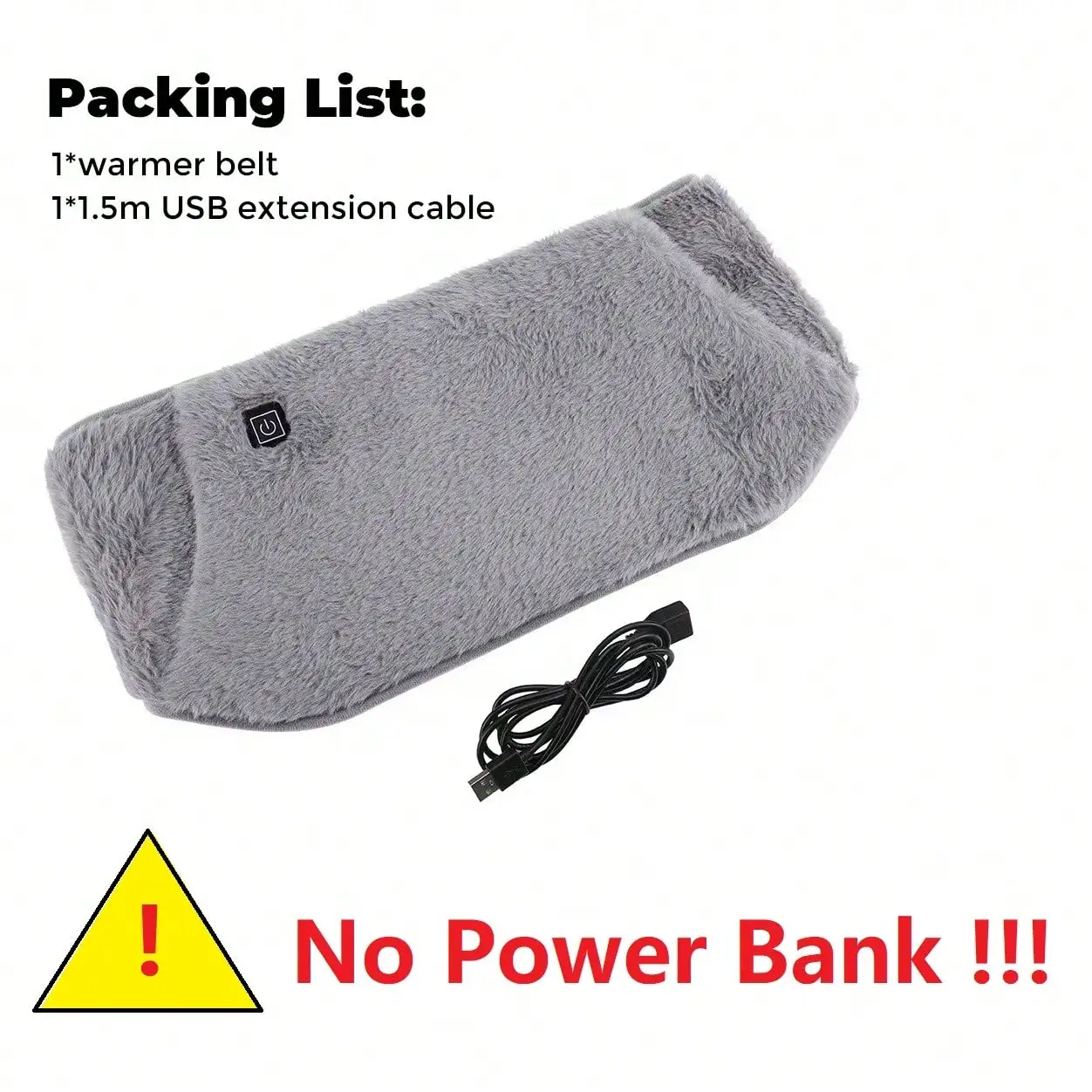 Ceinture chauffante en peluche - Hand Warmer Electric avis et prix
