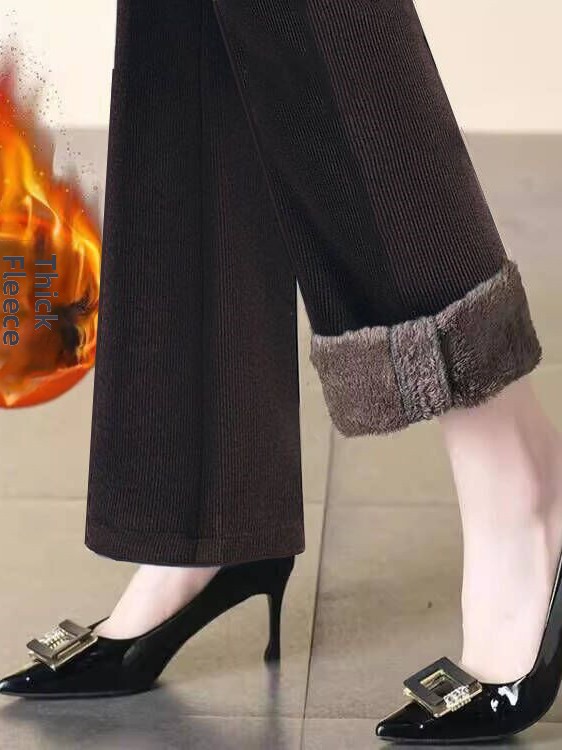Pantalon large en velours côte - Corduroy Pant Warm avis et prix