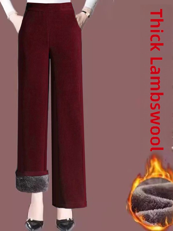 Pantalon large en velours côte - Corduroy Pant Warm avis et prix