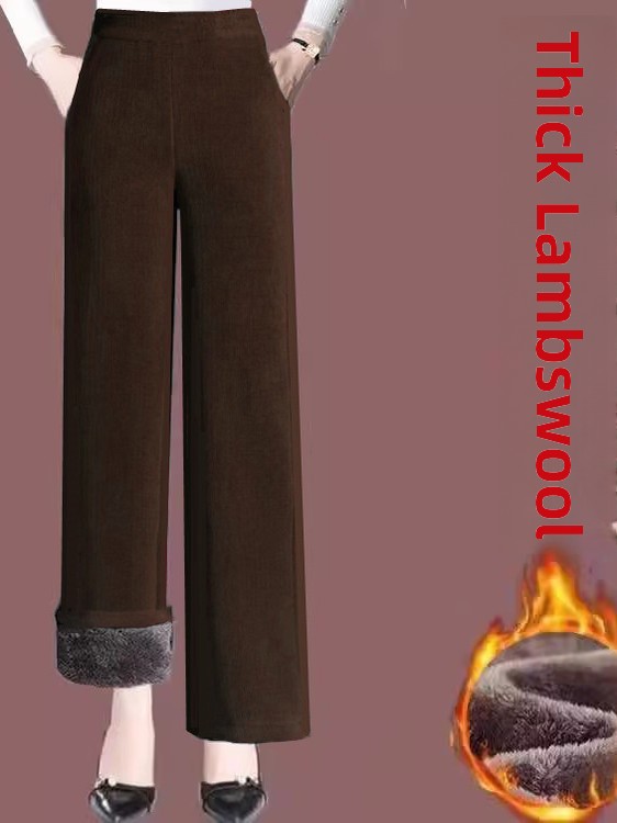 Pantalon large en velours côte - Corduroy Pant Warm avis et prix